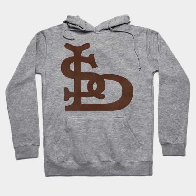 Defunct St Louis Browns Baseball Team Hoodie by Defunctland